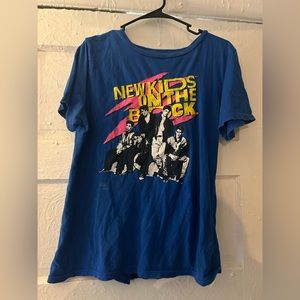 new kids on the block retro t shirt
